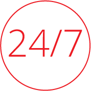 24/7 Emergency Service icon